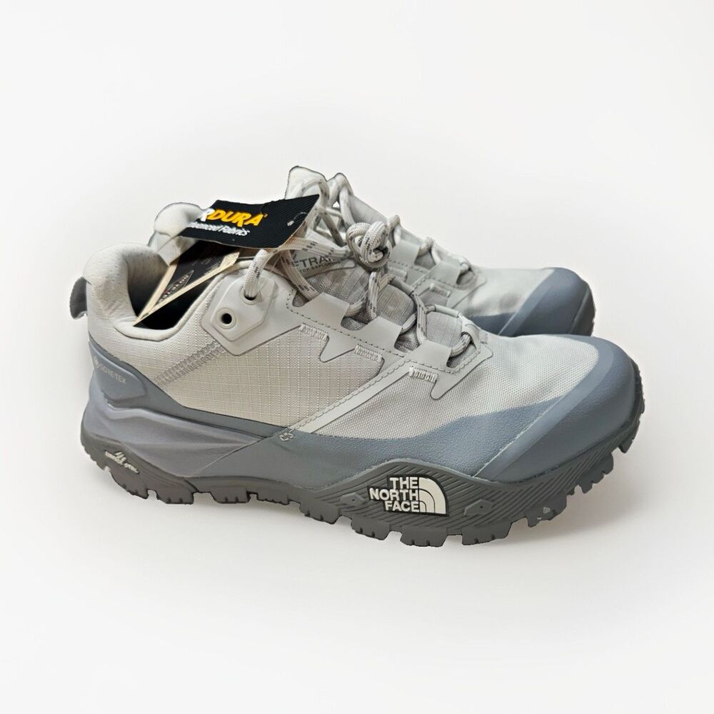 The North Face Offtrail Gray Hiking Shoes Vibram Outsole US 9 Medium